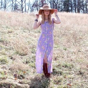 🌸 Vintage 90s Summer Dress 💜